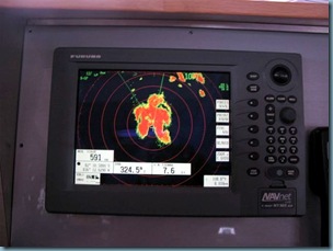 211-11 tormentas vistas en el radar
