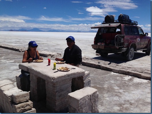 23 mobiliario de sal en Isla Incahuasi