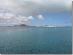 Prati fondeado delante de Fuerteventura