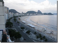 Copacabana desde el hotel