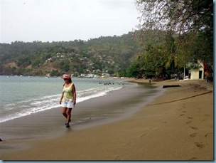 231-02 Playa de Cambleton y al fondo Charlotteville