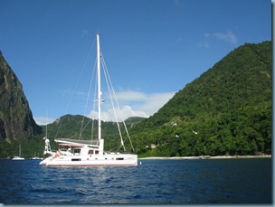 20110116 21'14 Fondeo en las Pitons (3)