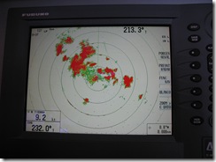 15 chubascos y tormentas en radar