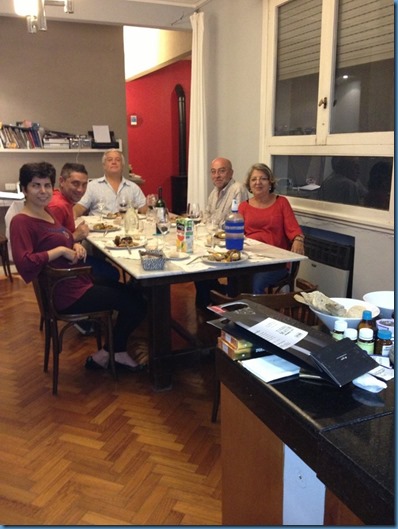 4 cena preparada por Valeria