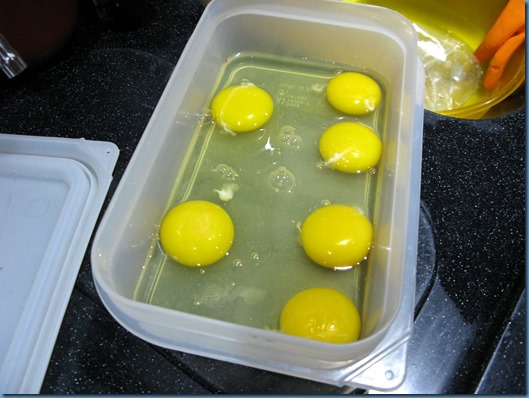09 huevos de hace 3 meses y medio