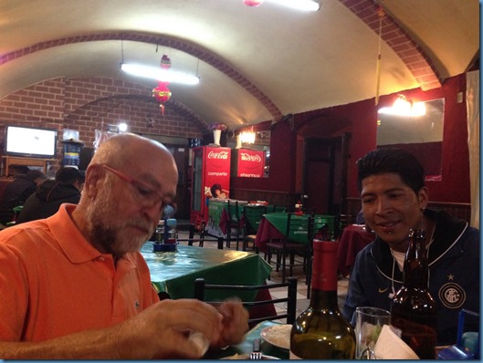 61 con Basilio, el minero del diablo