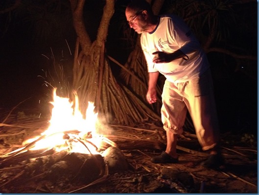33 fuego de campamento